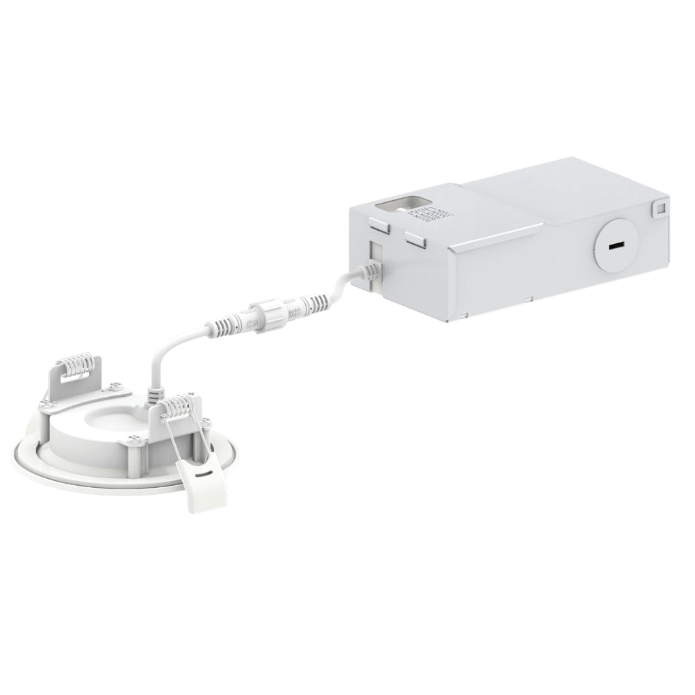 Luxrite 3" Mini Panel Round 5CCT Baffled Canless Wafer Spotlight Additional Image 2