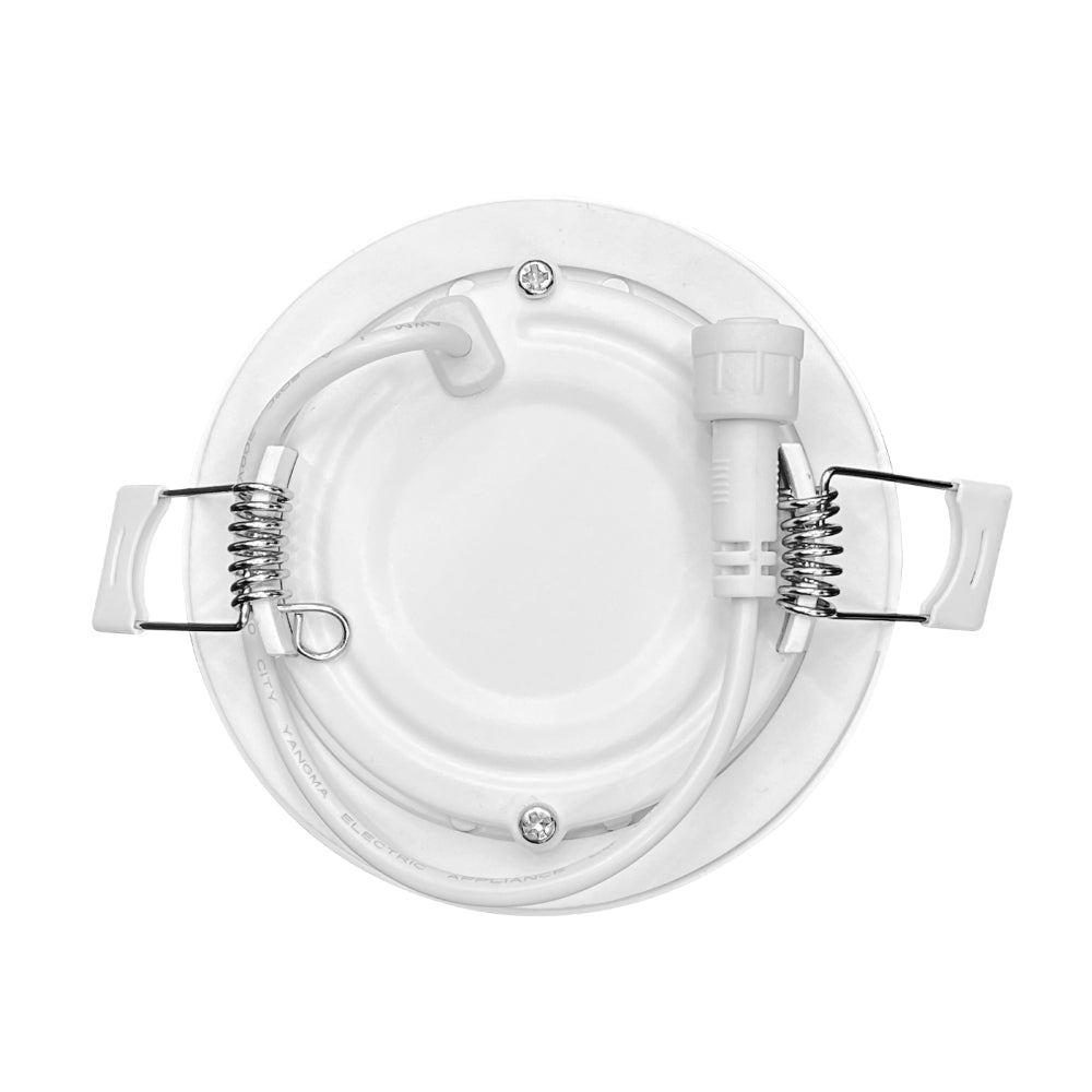 Luxrite 3" Mini Panel Round 5CCT Smooth Canless Wafer Spotlight Additional Image 3
