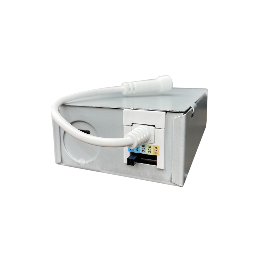 Luxrite 3" Mini Panel Square 5CCT Smooth Canless Wafer Spotlight Additional Image 3