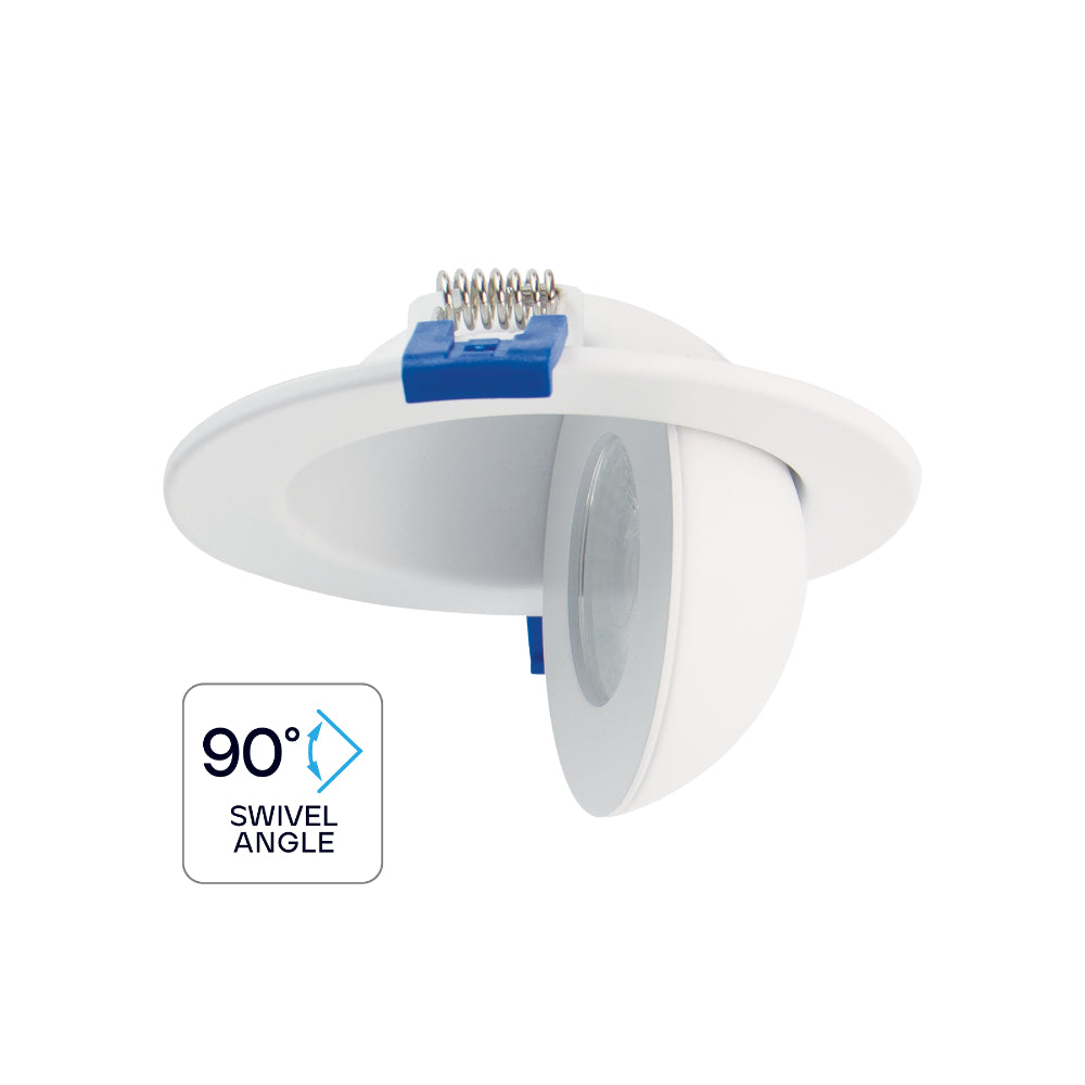 Luxrite 3" Recessed Floating Gimbal - 5 CCT Selectable Additional Image 3