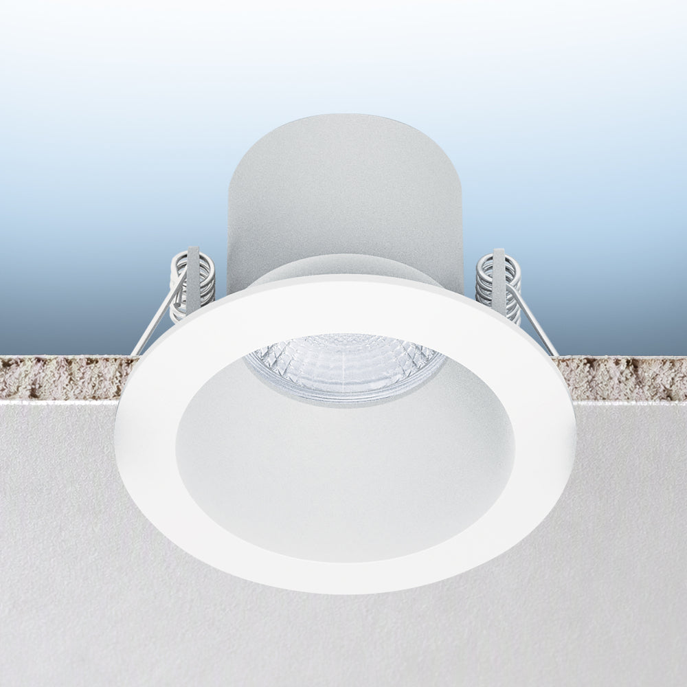 Luxrite 3" Regressed Canless Spotlight - Round - 5 CCT Selectable Additional Image 5