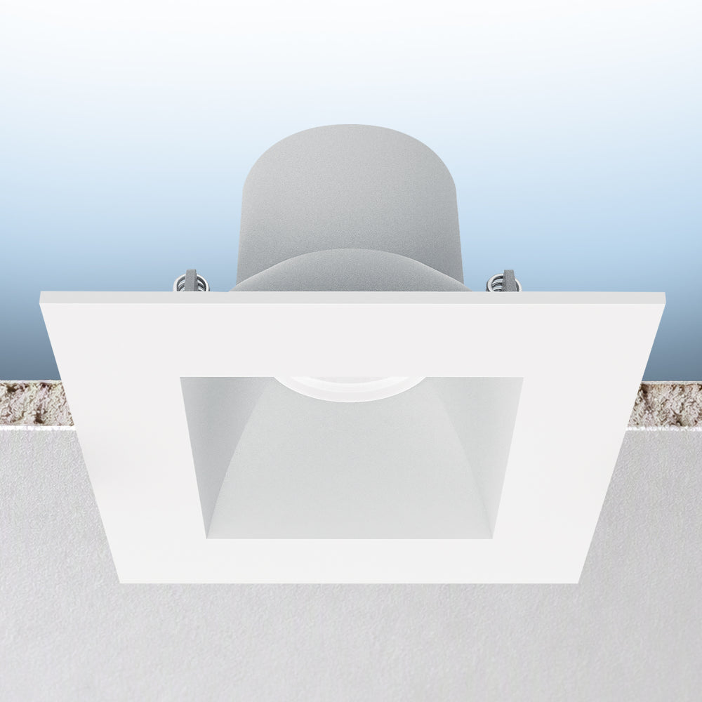 Luxrite 3" Regressed Canless Spotlight - Square - 5 CCT Selectable Additional Image 5