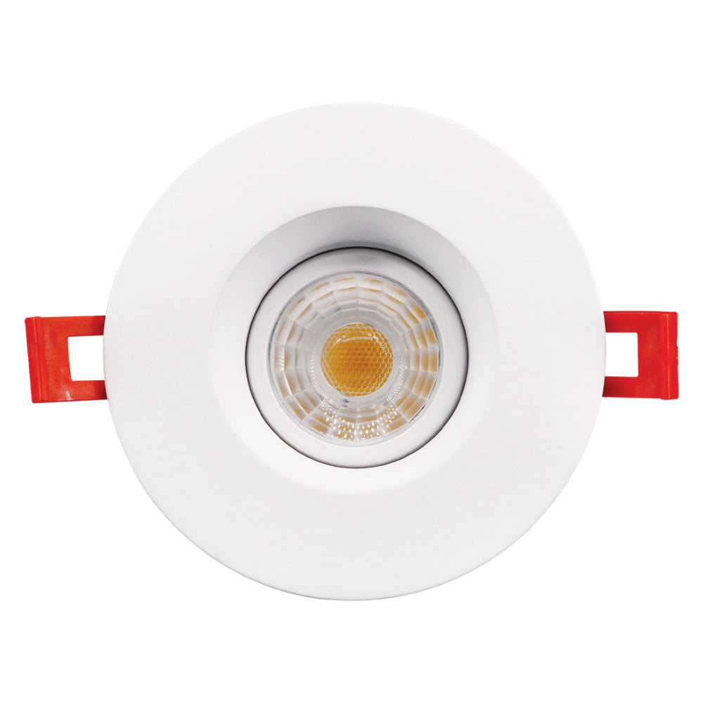Luxrite 3" Regressed Gimbal Round 5CCT Canless Spotlight Additional Image 3