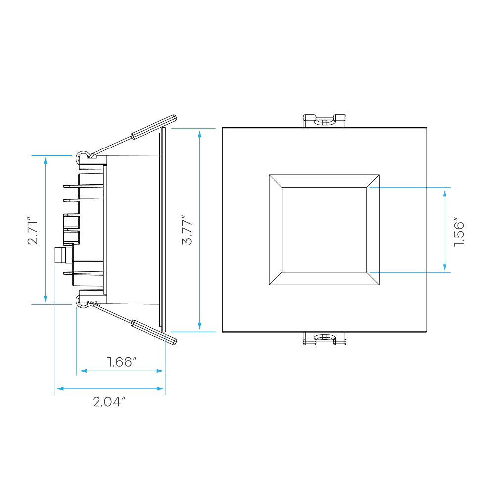 Luxrite 3" Regressed Mini Panel 5CCT - High Output Additional Image 10