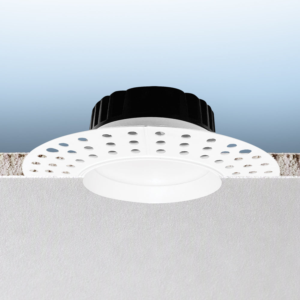 Luxrite 3" Regressed Mini Panel Trimless Spotlight - CCT Selectable