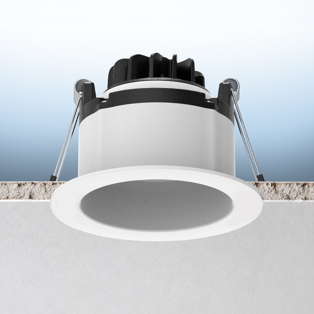 Luxrite 3" Regressed Recessed Gimbal - 5 CCT Selectable
