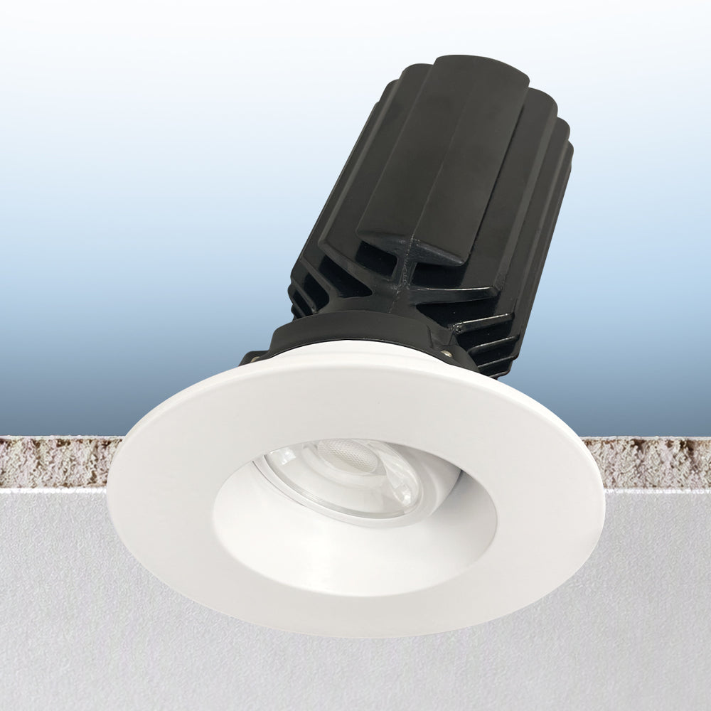 Luxrite 3" Regressed Recessed Gimbal - High Output