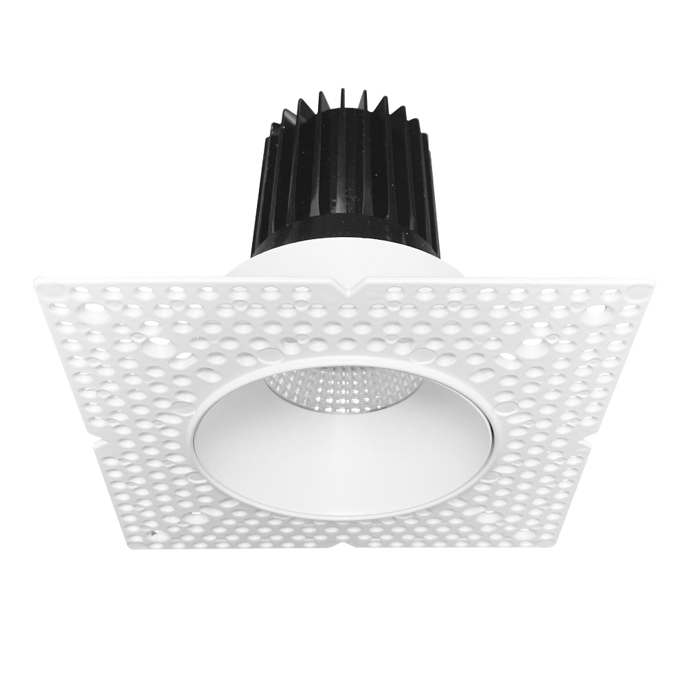 Luxrite 3" Regressed Trimless Push N' Lock Spotlight - CCT Selectable Dual Dimming/Universal Voltage Additional Image 2