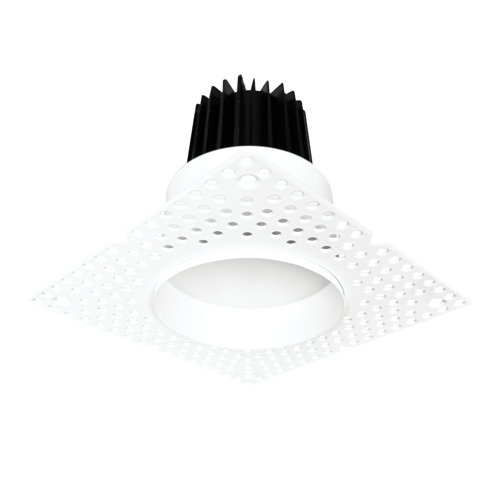 Luxrite 3" Regressed Trimless Push N' Lock Spotlight - CCT Selectable Universal Voltage/Dual Dimming/Universal Voltage Round Additional Image 2
