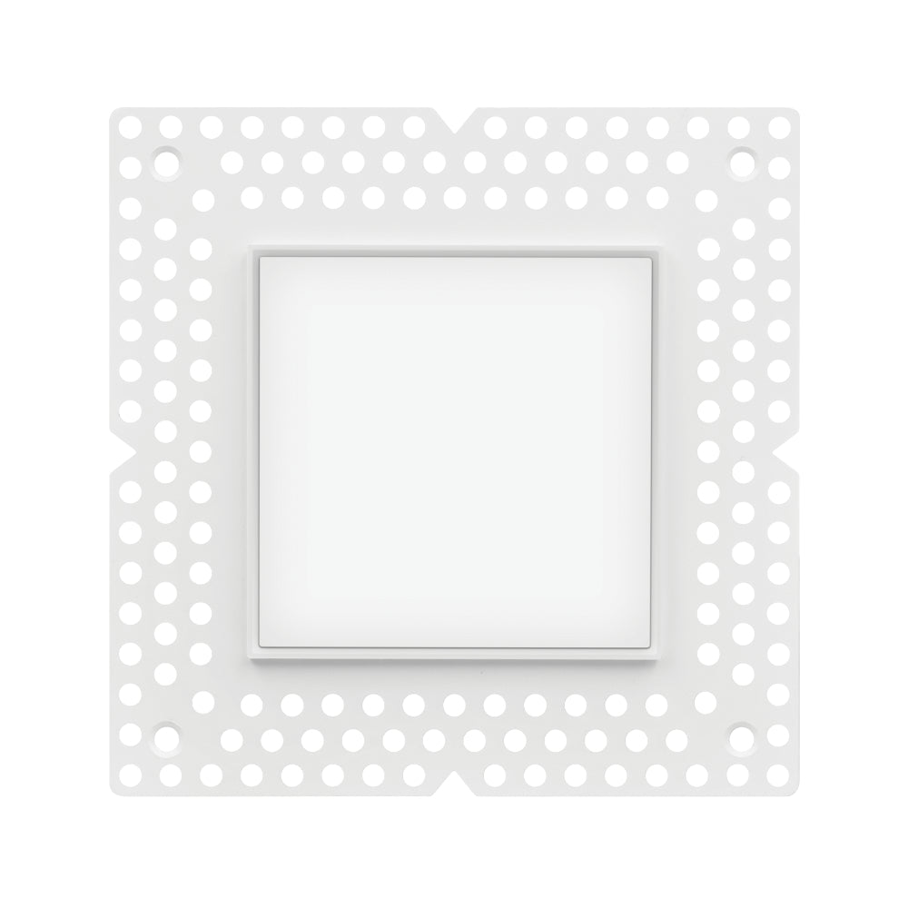 Luxrite 3" Regressed Trimless Push N' Lock Spotlight - CCT Selectable Universal Voltage/Dual Dimming/Universal Voltage Square Additional Image 3