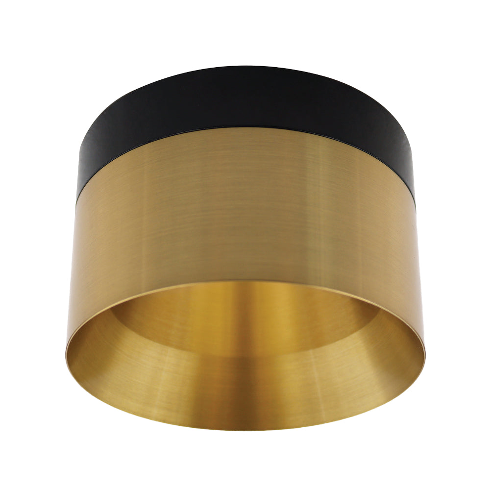 Luxrite 3" Regressed Trimless Push N' Lock Spotlight Snoot