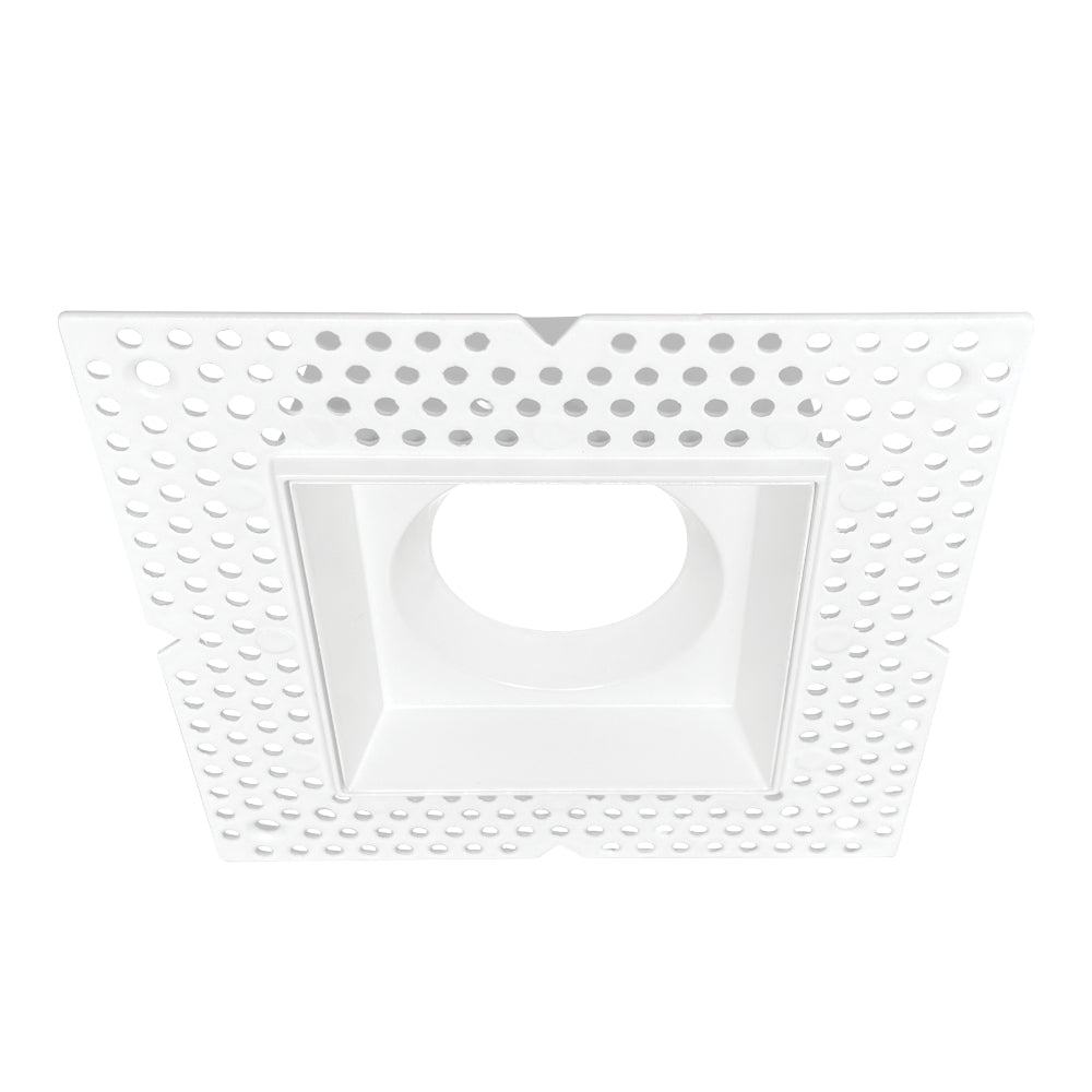 Luxrite 3" Regressed Trimless Push N' Lock Square Mesh Additional Image 3