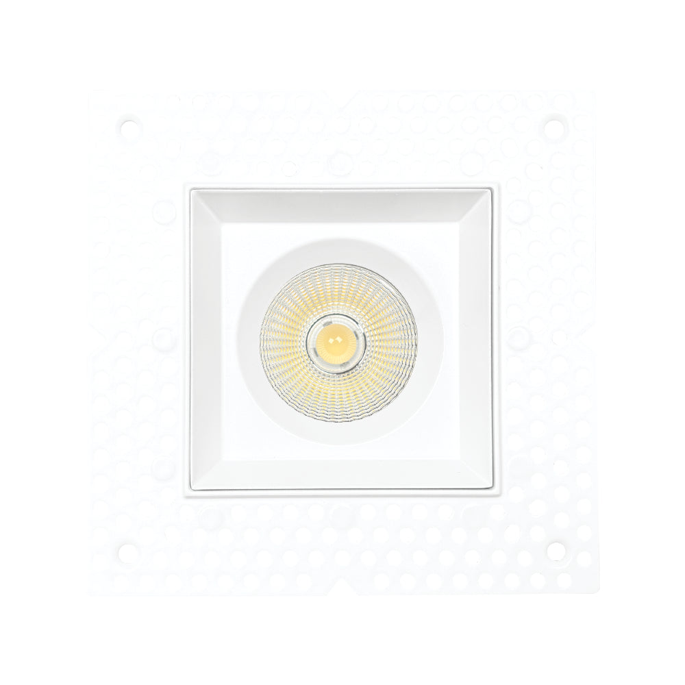 Luxrite 3" Regressed Trimless Push N' Lock Square Mesh Additional Image 4