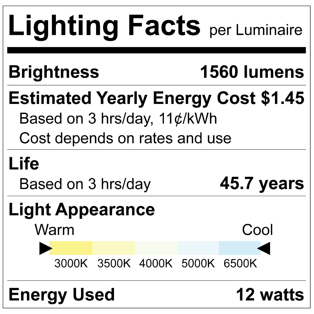 Luxrite 3' T8 12W 5CCT Universal 3 Way LED Lamp Additional Image 3