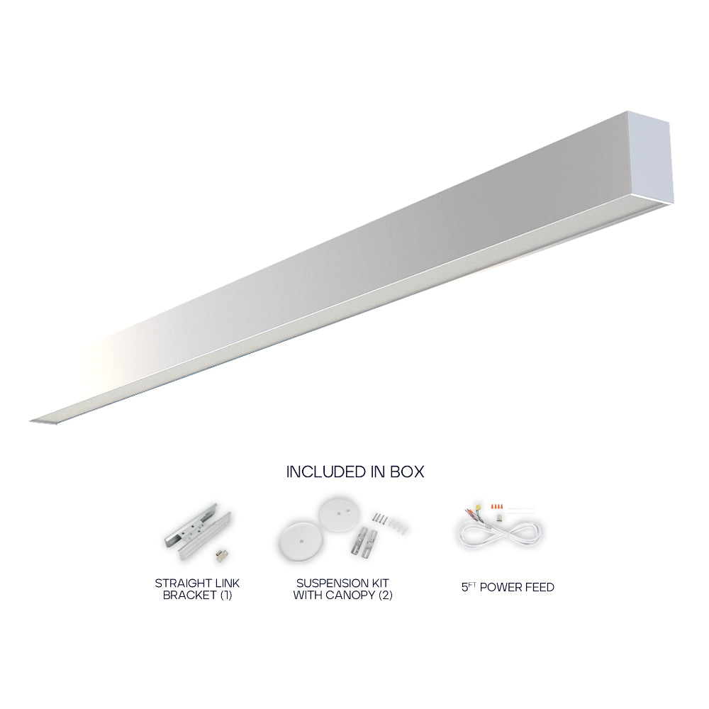 Luxrite 4' Architectural Linkable Linear 3 CCT/3 Wattage/Up-Down Selectable Additional Image 2