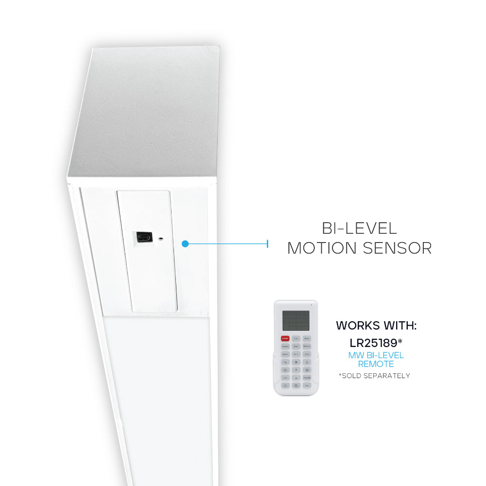 Luxrite 4' Architectural Linkable Linear 3 CCT/3 Wattage/Up-Down Selectable+MS Additional Image 2