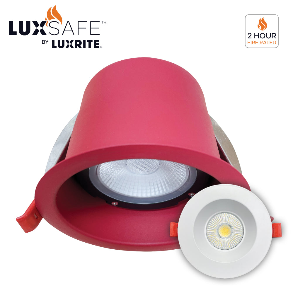 Luxrite 4" Fire Rated Interchangeable Module - 5CCT Selectable Additional Image 2