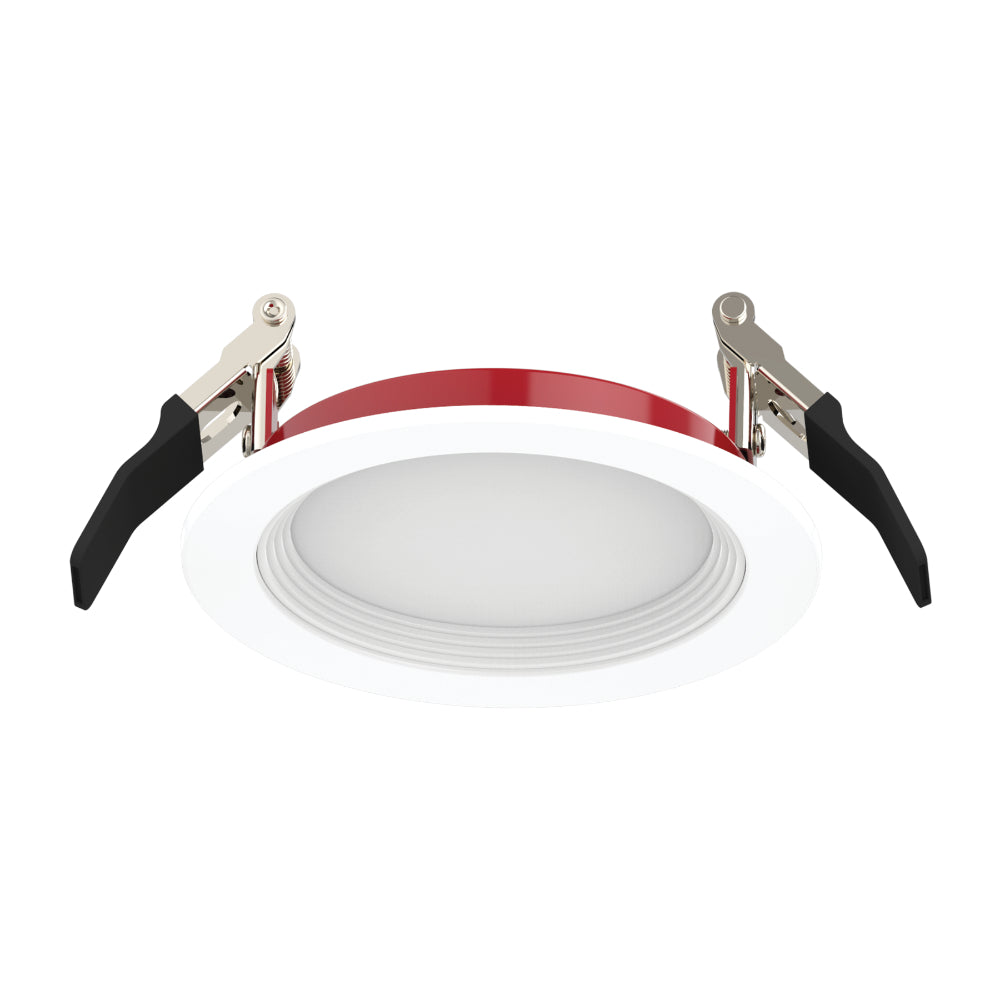 Luxrite 4" Fire Rated Step Baffled Canless Spotlight - 5CCT Selectable Additional Image 3