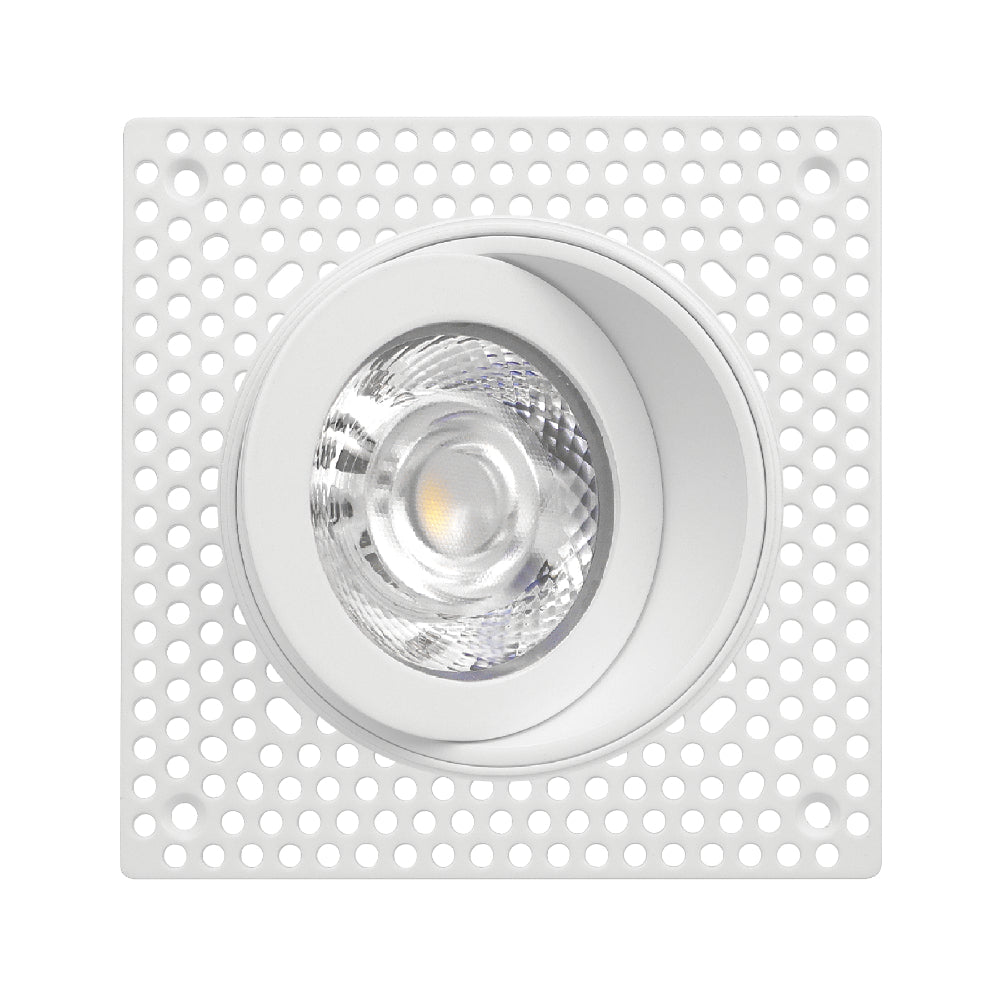 Luxrite 4" Floating Gimbal Push N' Lock Trimless Spotlight - CCT Selectable Dual Dimming/Universal Voltage Additional Image 3