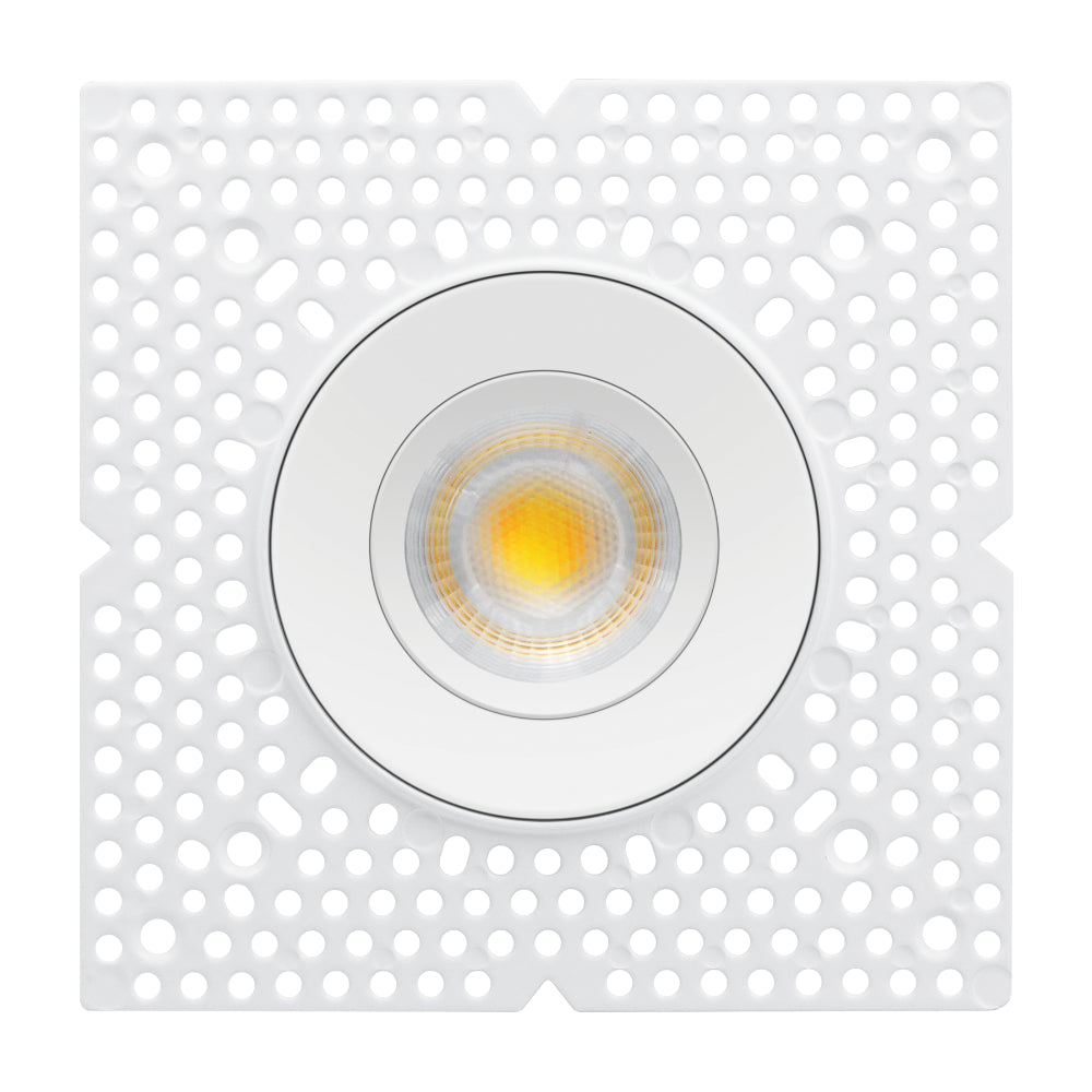 Luxrite 4" Gimbal Push N' Lock Trimless Spotlight - CCT Selectable Dual Dimming/Universal Voltage Additional Image 3