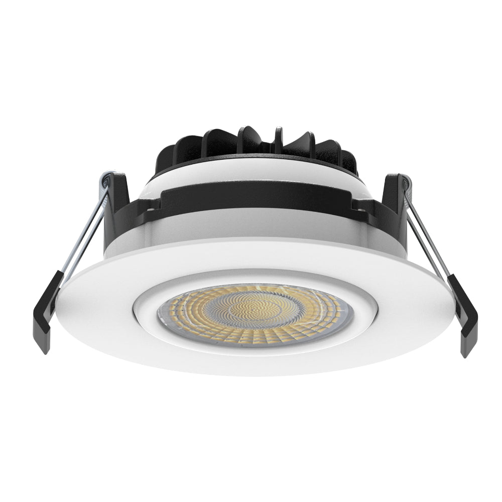 Luxrite 4" Gimbal Round Canless Spotlight - 5CCT Selectable Additional Image 2
