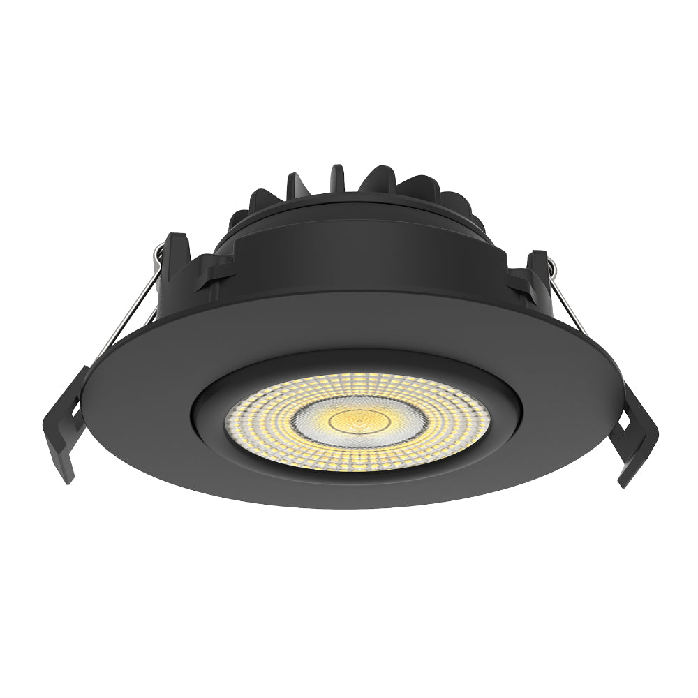 Luxrite 4" Gimbal Round Canless Spotlight - 5CCT Selectable Additional Image 8