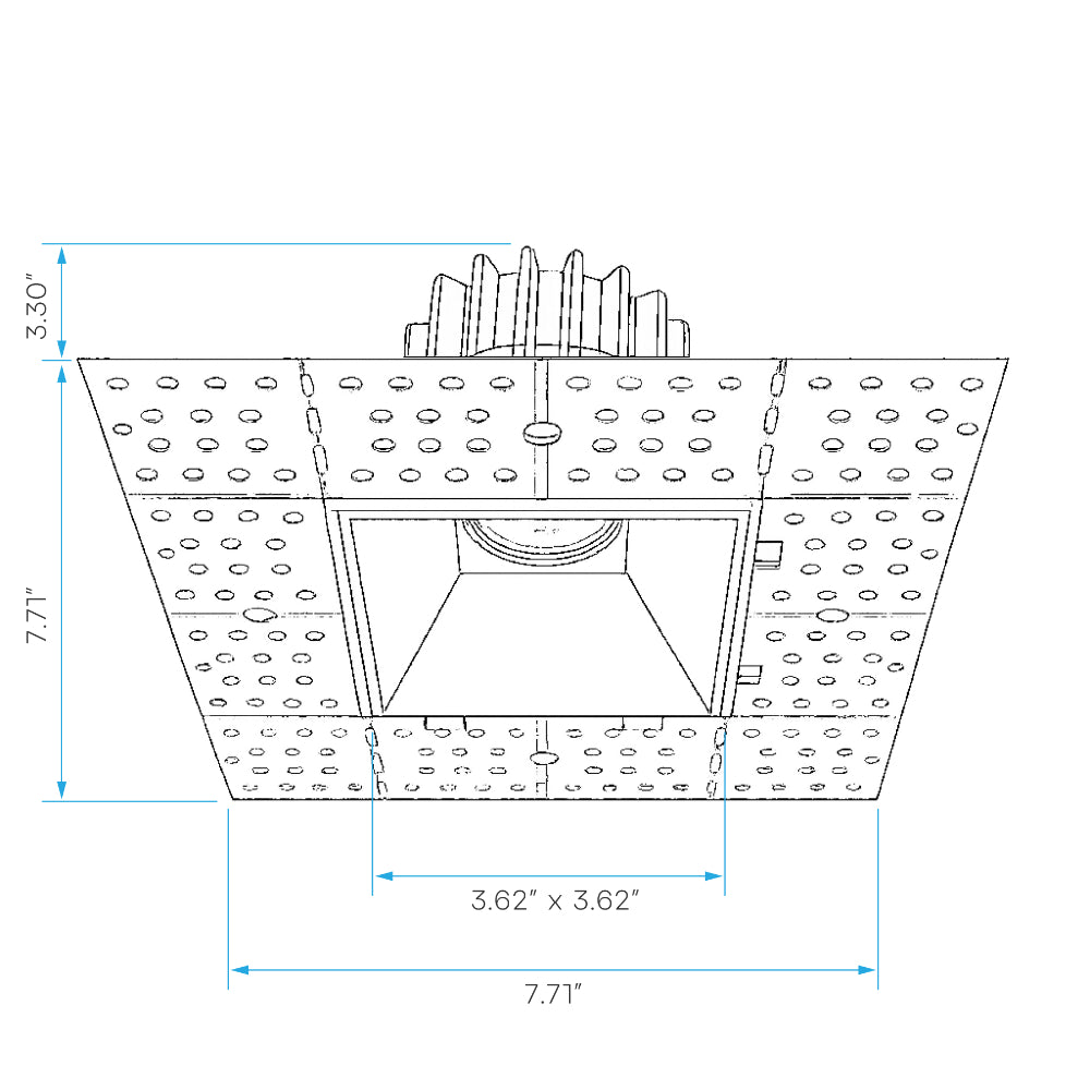 Luxrite 4" Interlocking Trimless Module - 5CCT Selectable Additional Image 1