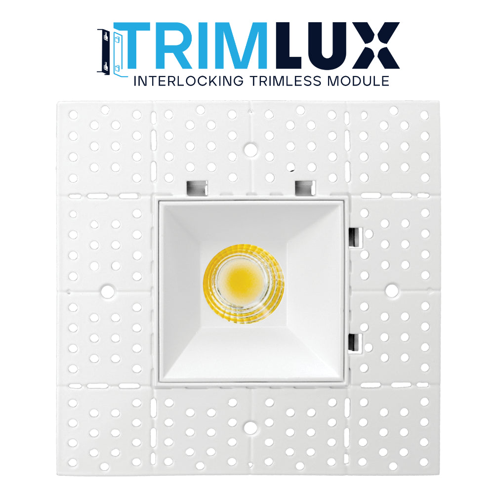 Luxrite 4" Interlocking Trimless Module - 5CCT Selectable Additional Image 2