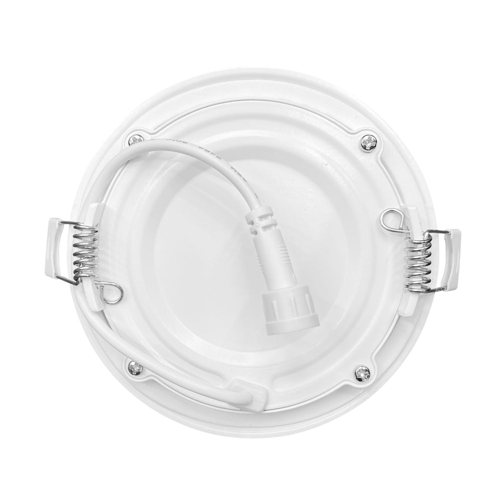 Luxrite 4" Mini Panel Round 5CCT High Output Smooth Canless Wafer Spotlight Additional Image 2