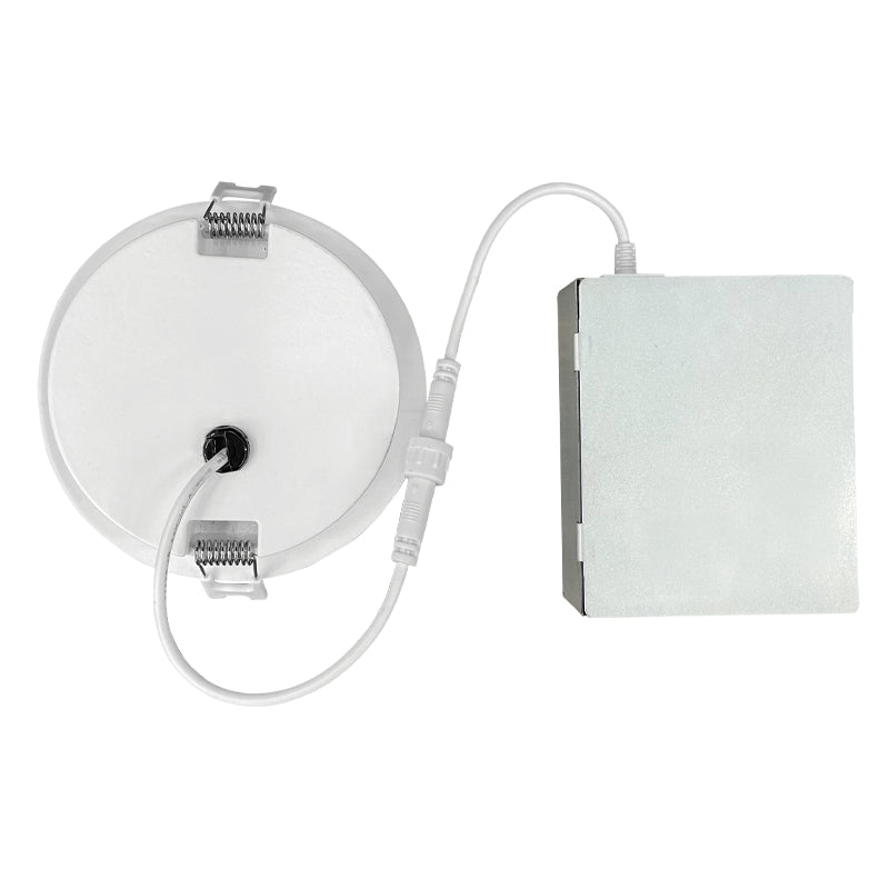 Luxrite 4" Mini Panel Round 5CCT Ho Gimbal Canless Wafer Spotlight Additional Image 3