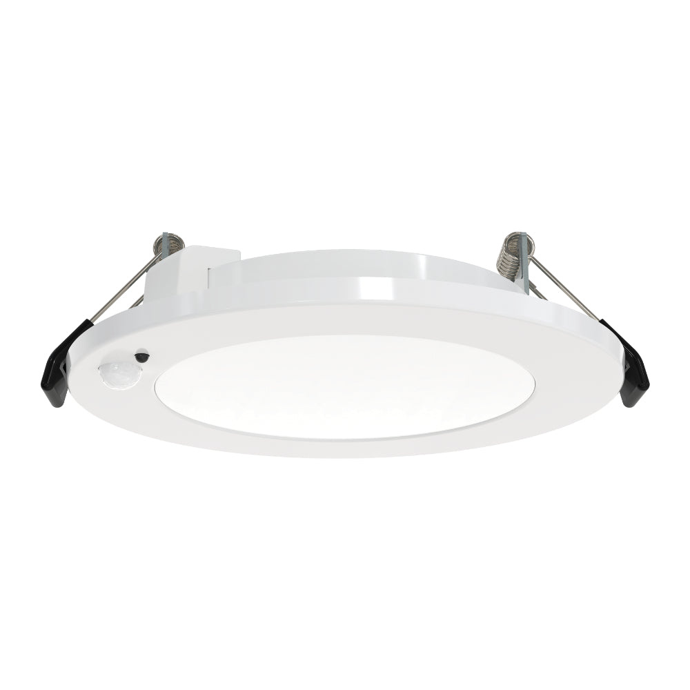 Luxrite 4" Recessed Mini Panel Canless Spotlight - 5CCT & Adjustable PIR Sensor - Universal Voltage Additional Image 2