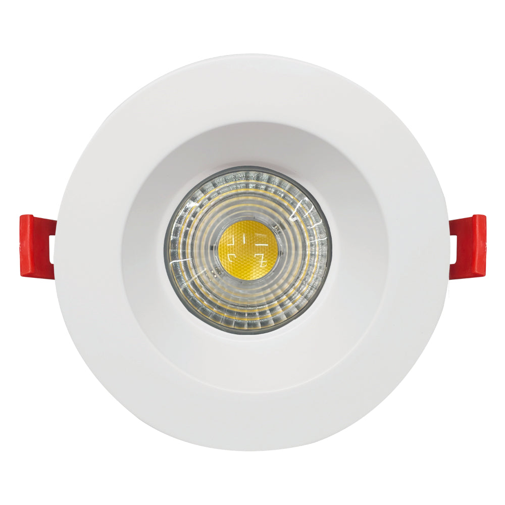 Luxrite 4" Regressed 5CCT Interchangeable Canless Spotlight Round Smooth Trim Additional Image 8