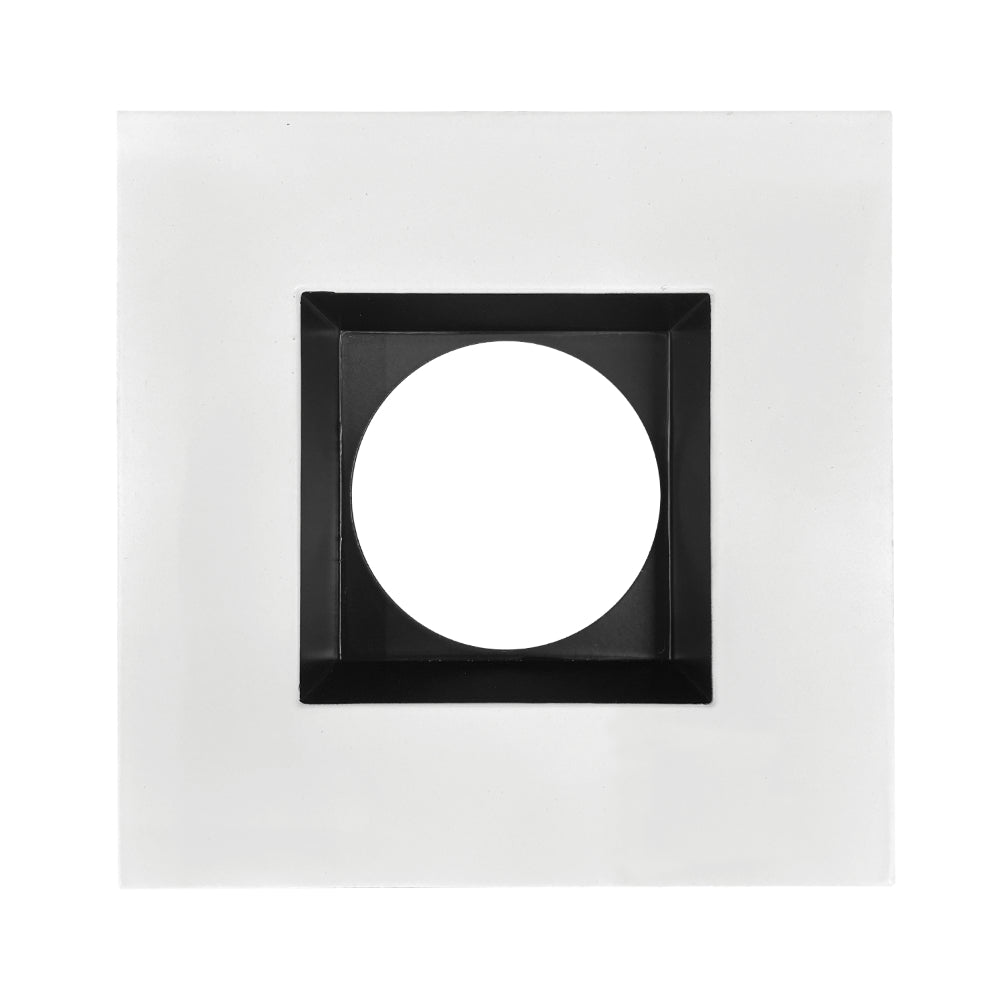 Luxrite 4" Regressed 5CCT Interchangeable Canless Spotlight Square Smooth Trim Additional Image 3