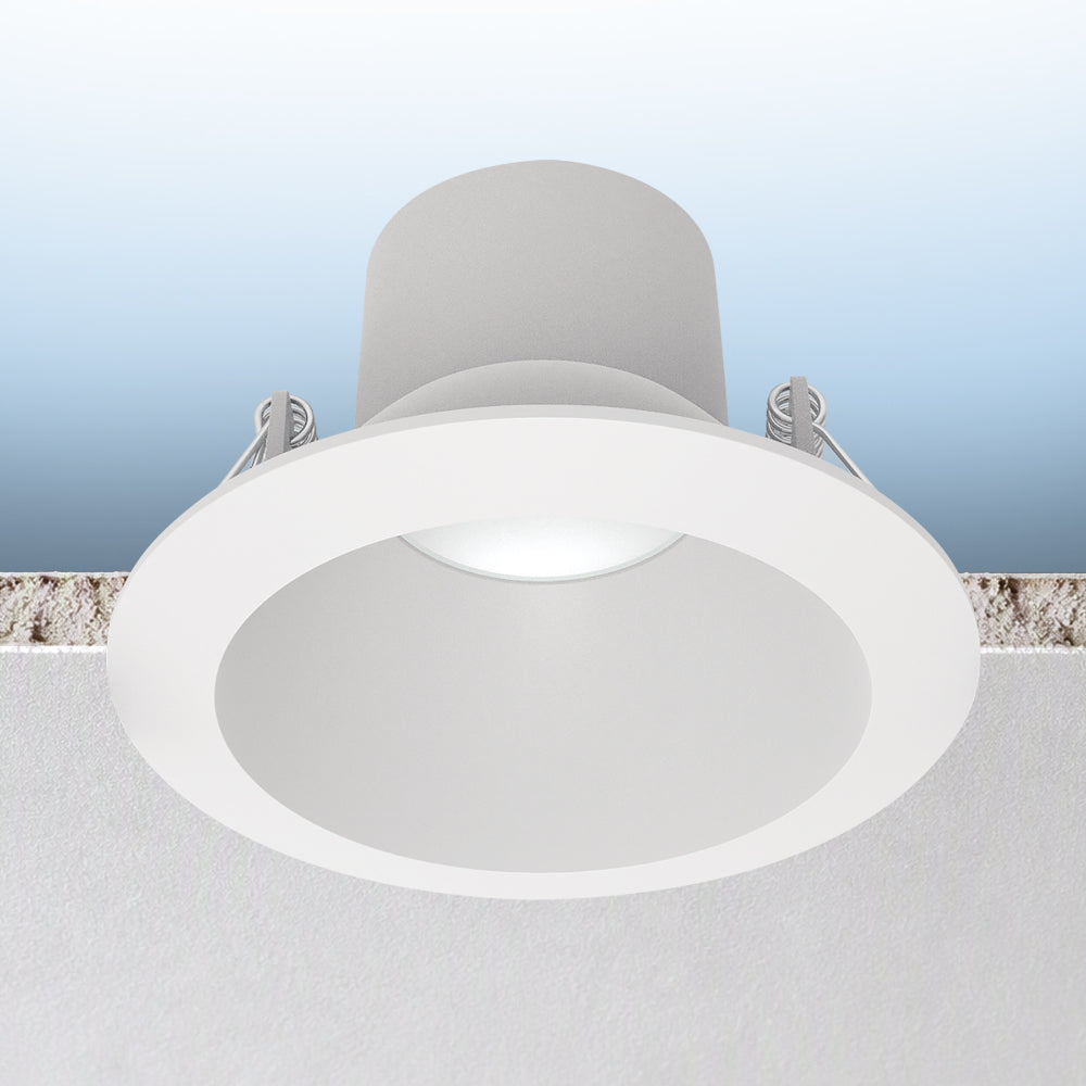 Luxrite 4" Regressed Canless Spotlight - Round - 5 CCT Selectable Additional Image 5