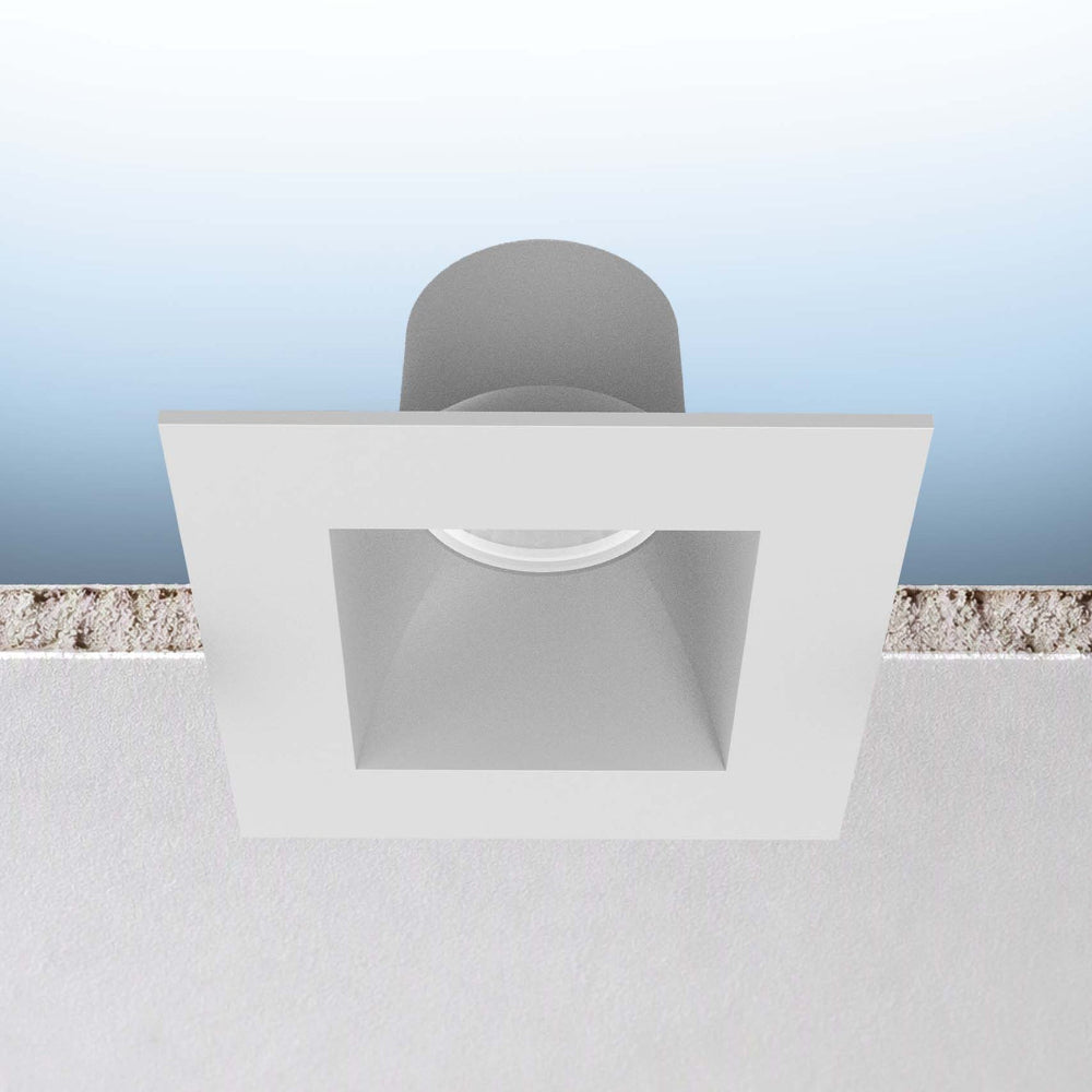 Luxrite 4" Regressed Canless Spotlight - Square - 5 CCT Select Universal Voltage/Dual Dimming Additional Image 5