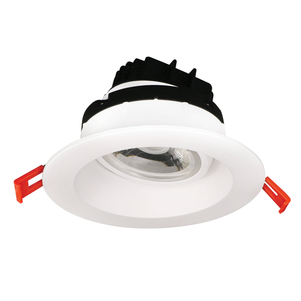 Luxrite 4" Regressed Gimbal Round 5CCT Canless Spotlight Additional Image 2