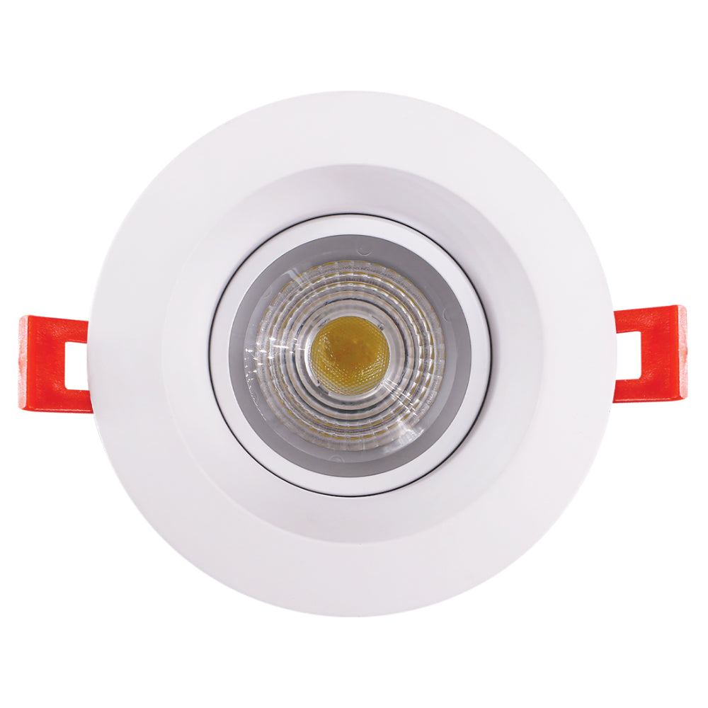 Luxrite 4" Regressed Gimbal Round 5CCT Canless Spotlight Additional Image 3