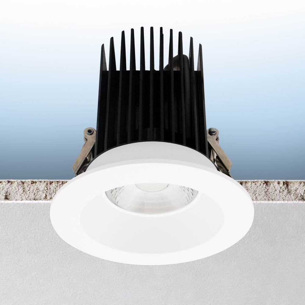 Luxrite 4" Regressed Interchangeable - 5 CCT Selectable High Output