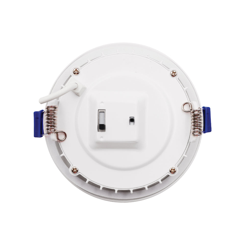 Luxrite 4" Regressed Mini Panel Dim To Warm + 5CCT & 2 Wattage Selectable - Universal Voltage/Dual Dimming Additional Image 4