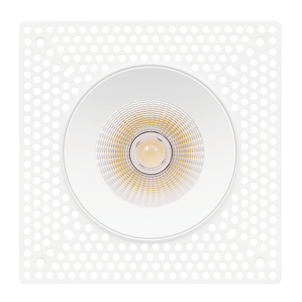 Luxrite 4" Regressed Trimless Push N' Lock Spotlight - CCT Selectable Dual Dimming/Universal Voltage Additional Image 1