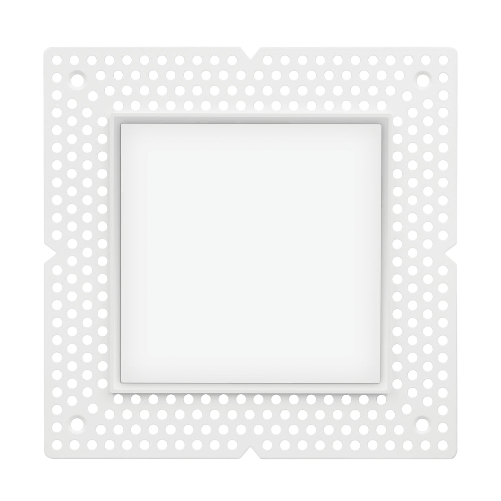 Luxrite 4" Regressed Trimless Push N' Lock Spotlight - CCT Selectable Universal Voltage/Dual Dimming/Universal Voltage Square Additional Image 3