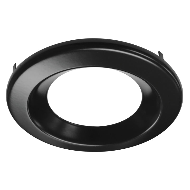 Luxrite 4" Retrofit Round Trim Black Downlight Additional Image 1