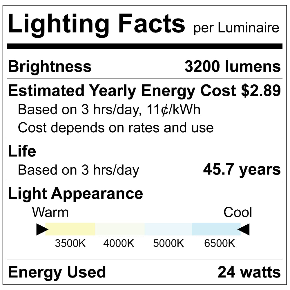 Luxrite 4' T5 Bypass Ballast - 4CCT Selectable LED Lamp Additional Image 2