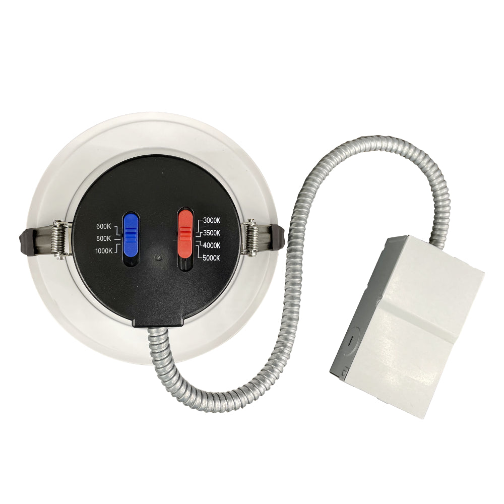 Luxrite 4" Wattage Selectable 4CCT Commercial Downlight Additional Image 4