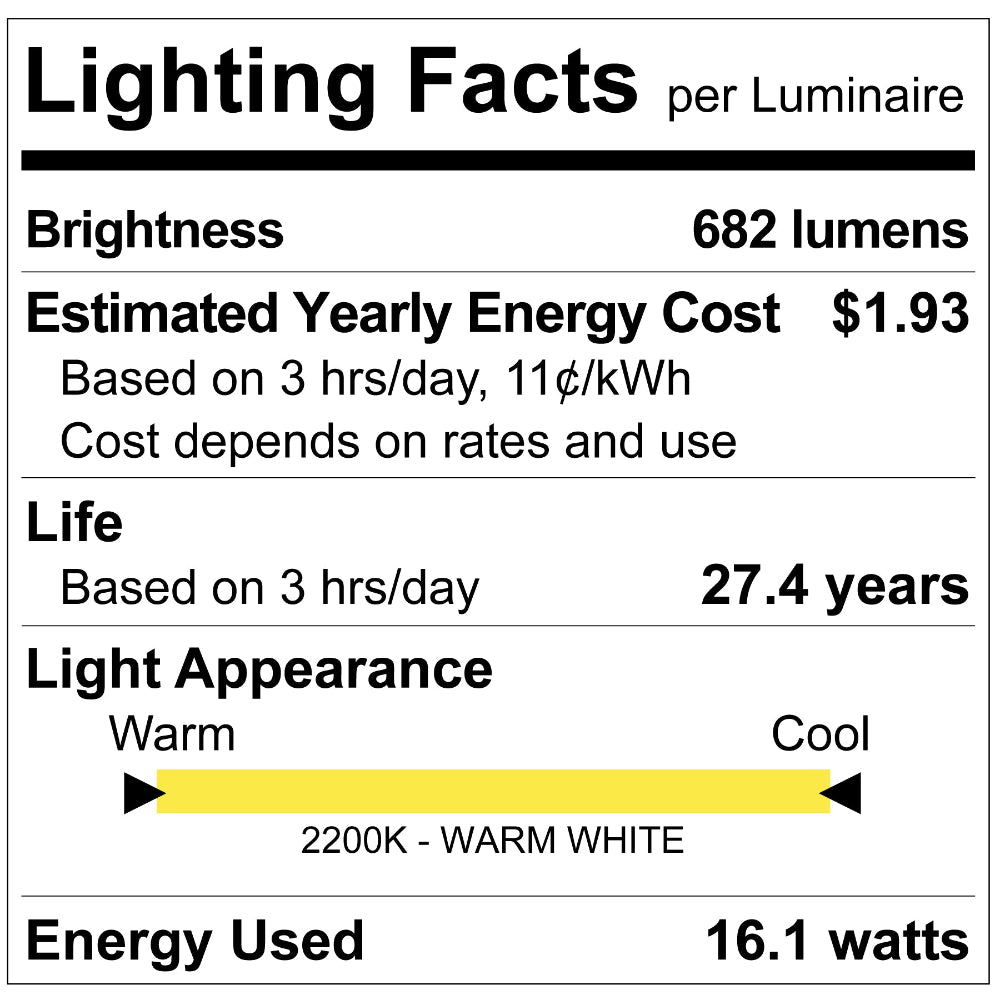 Luxrite 48' Plug In String Lights - 2200K Additional Image 1