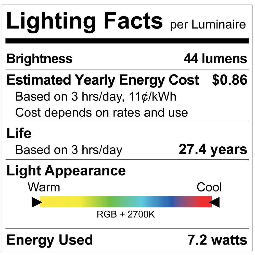 Luxrite 48' RGBW Plug In String Lights Additional Image 1