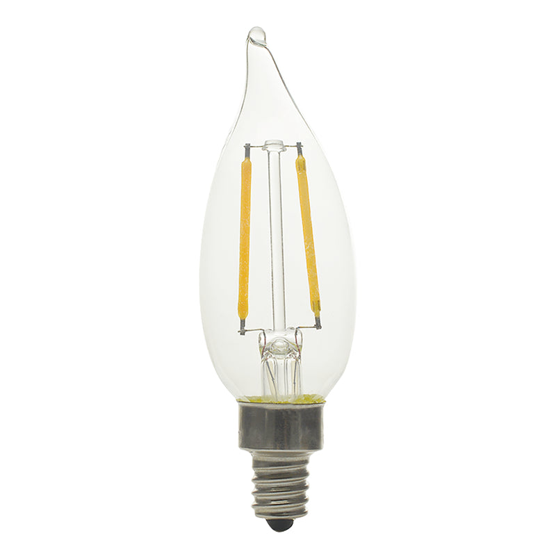 Luxrite 4W Flame Tip E12 LED Lamp Additional Image 4