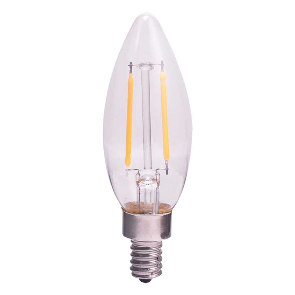 Luxrite 4W Torpedo E12 Filament LED Lamp
