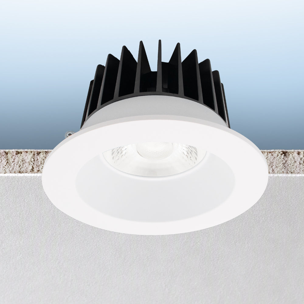 Luxrite 5-6" Regressed Interchangeable - CCT Selectable Universal Voltage/Dual Dimming