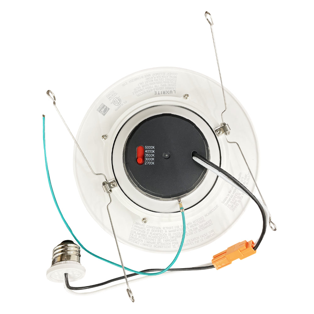 Luxrite 5-6" Retrofit Gimbal 5CCT Downlight Additional Image 1